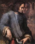 VASARI, Giorgio Portrait of Lorenzo the Magnificent wr Sweden oil painting artist